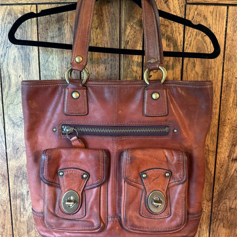 Coach Gigi Leather Tote Bag